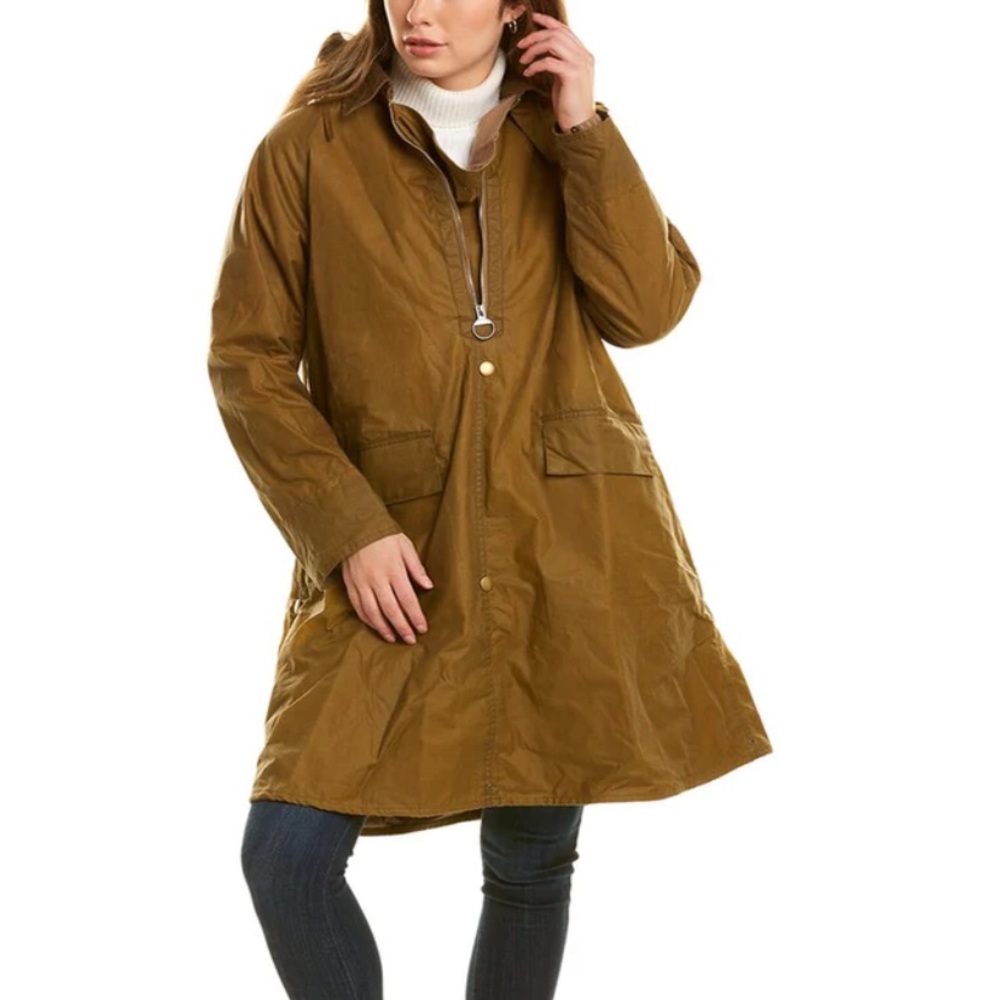Barbour x Margaret Howell Wax Poncho
